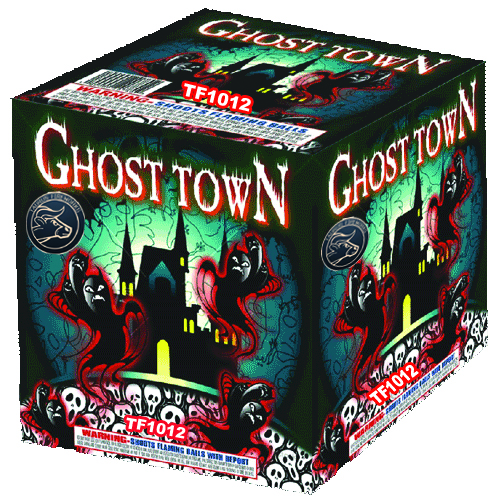 Ghost Town TF1012 cake fireworks