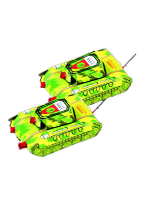 Big Tank W705B — Liuyang shaped toy tank novelty firework wholesale