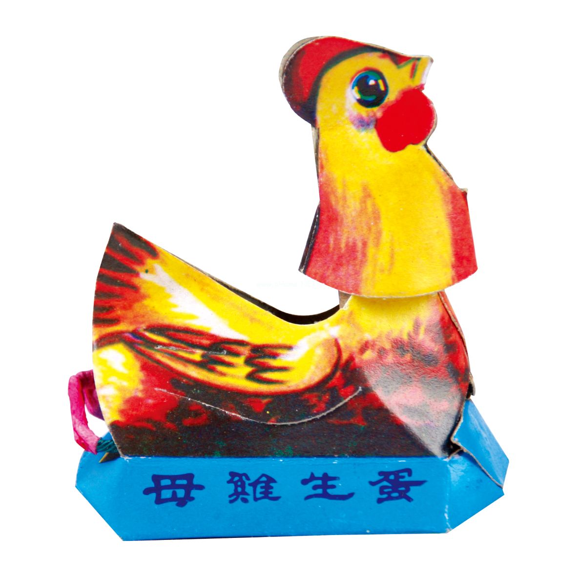 Hen Laying Egg W701 — Liuyang shaped animal novelty firework with comic crackle effect