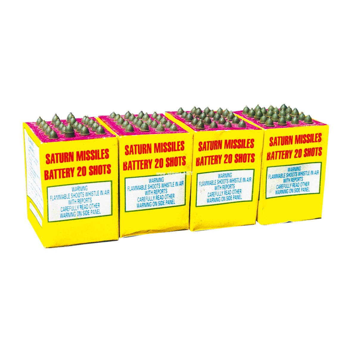 20-shot Saturn Missiles K1130C6 stickless missile battery fireworks wholesale