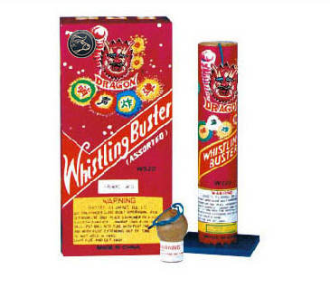 Assorted Whistling Buster W520 artillery shell fireworks