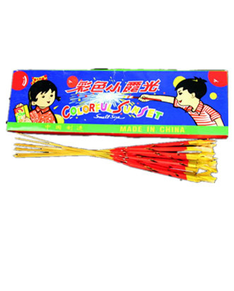 14 inch Colorful Sunset W301 — Liuyang multi-color wire sparkler wholesale